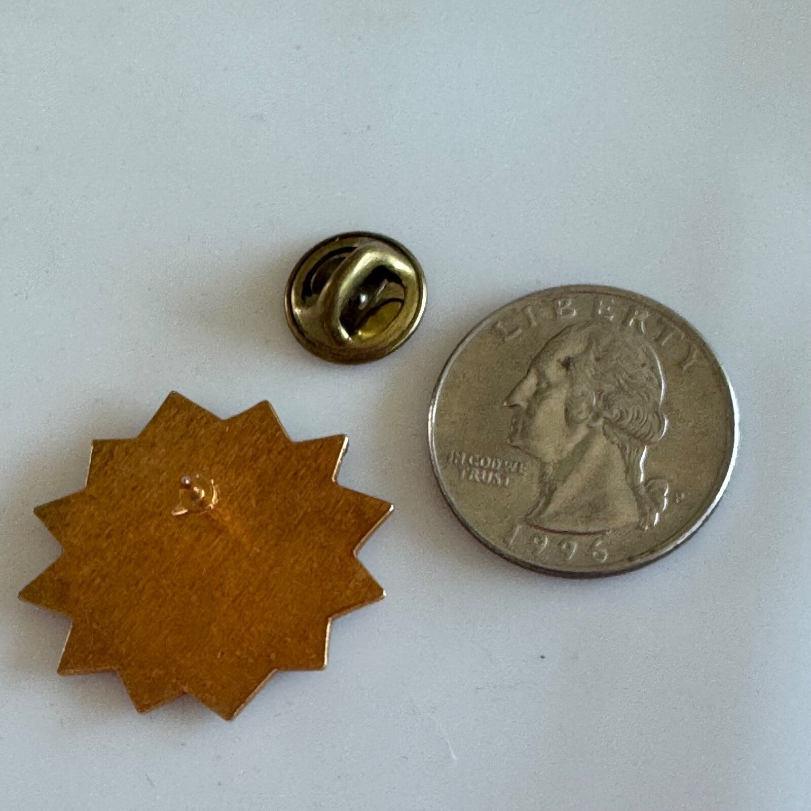 Vintage Kevlar 129 Lapel Pin DuPont Advertising
