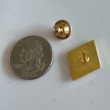 Vtg USMC First Division Guadalcanal Lapel Pin Enamel 1st Tie Tack