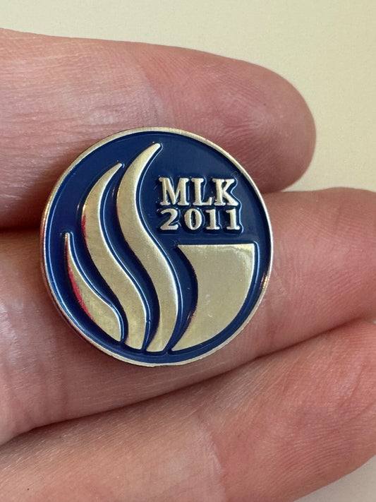 2011 MLK Lapel Pin Martin Luther King Jr Day