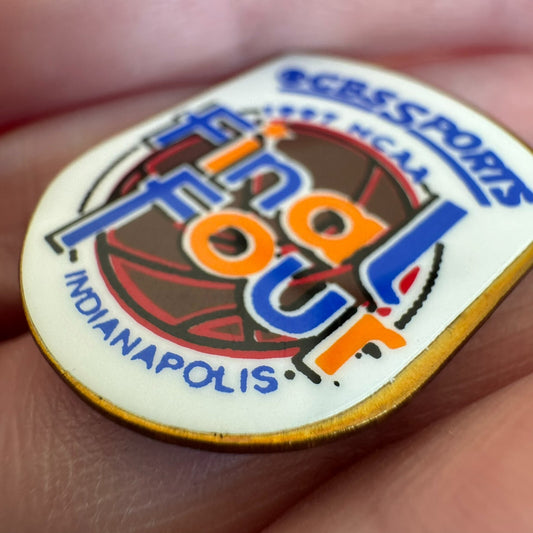 1997 CBS Sports NCAA Final Four Indianapolis Lapel Pin