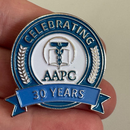 American Academy Of Professional Coders Celebrating 30 Years AAPC Lapel Pin