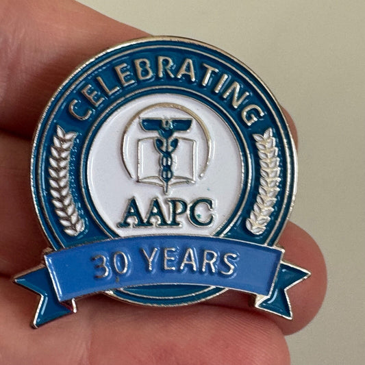 American Academy Of Professional Coders Celebrating 30 Years AAPC Lapel Pin