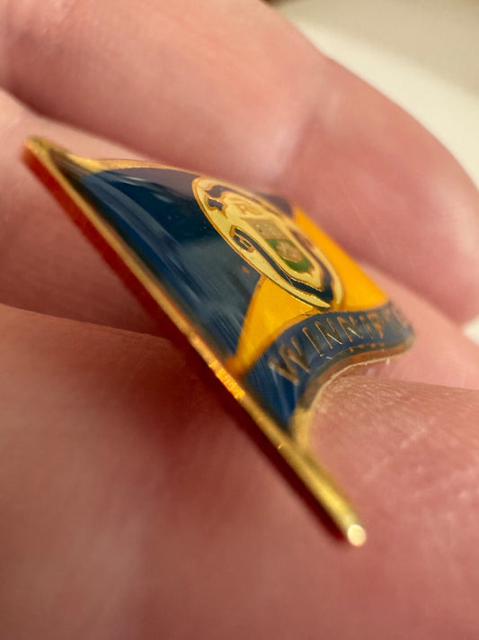 Vintage Winnipeg Canada Flag Lapel Pin Tie Tack