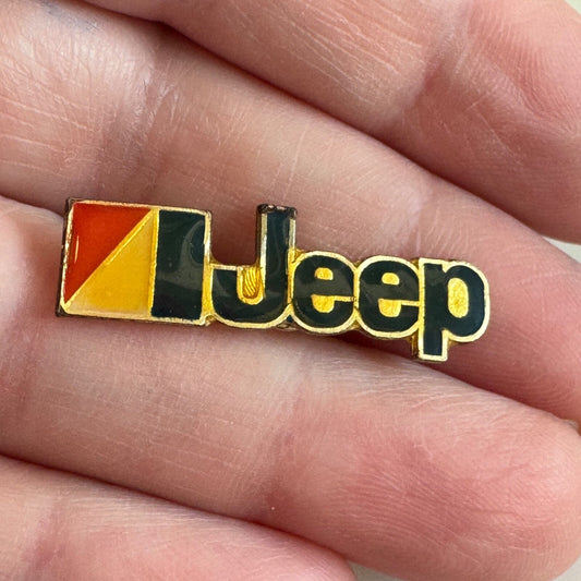 Vintage Jeep Logo Lapel PIn 