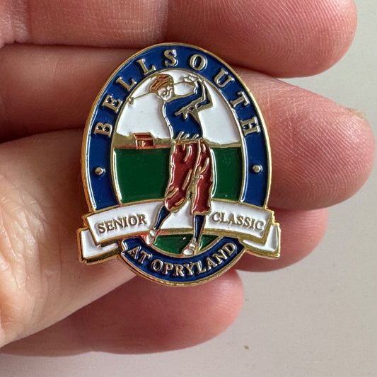Vintage BellSouth Senior Classic at Opryland Enamel Lapel Pin Golf PGA