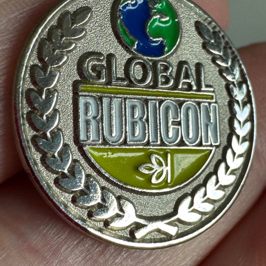 Vintage Global Rubicon Ancestry.com Lapel Pin Ancestry