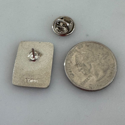 Walmart 15 Years Employee Service Award Silver Tone Lapel Pin Tie Tack Wal-Mart