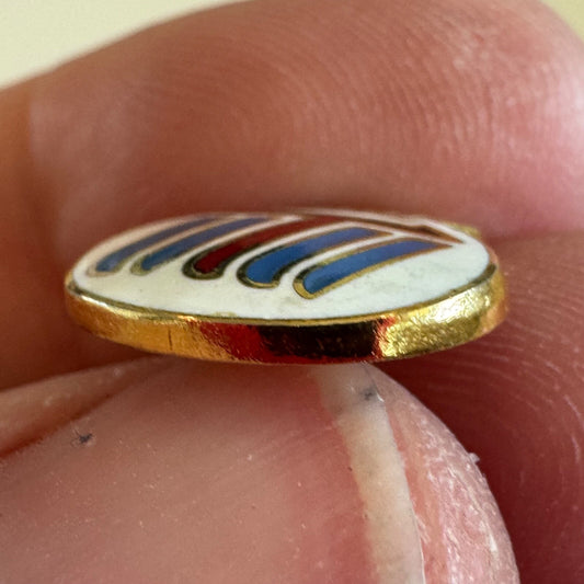 Vtg UTU 20 Years Pin Tie Tack Member United Transportation Union Gold Filled
