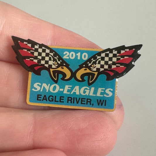 2010 Sno-Eagles Eagle River Wisconsin Lapel Pin
