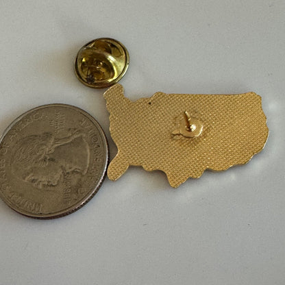 Vintage Anchorage Alaska Lapel Pin Souvenir Tourist