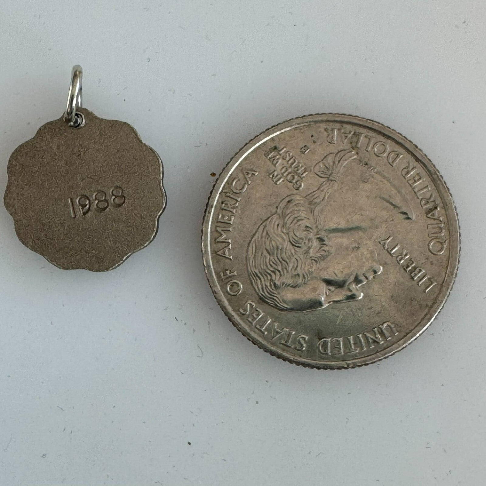 NJCAA National Junior College Athletic Association Charm Pendant Medal 1988