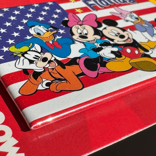 Vintage Disney's Mickey Mouse Magnet The Postcard Factory Florida