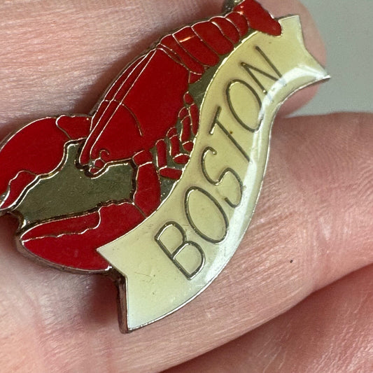 Boston Red Lobster Food-Themed Travel Souvenir Enamel Pin 