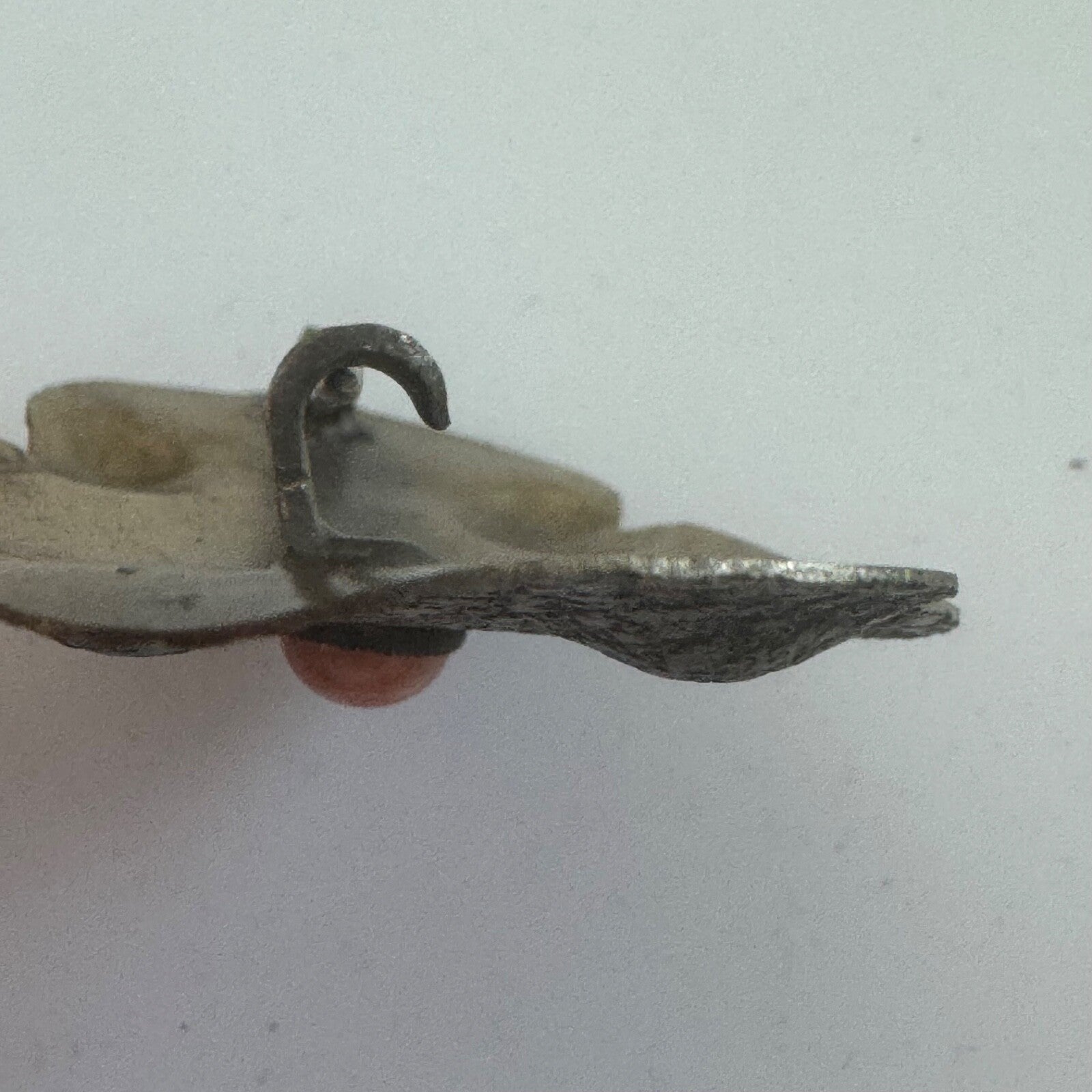 Antique Sash Pin Brooch Textured 