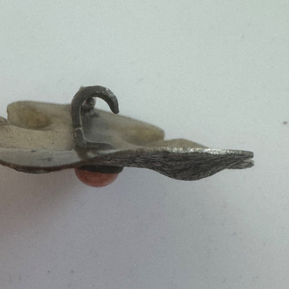 Antique Sash Pin Brooch Textured 