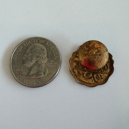 Antique 1864-1914 Knights of Pythias 50th Anniversary Golden Jubilee Pin Stud