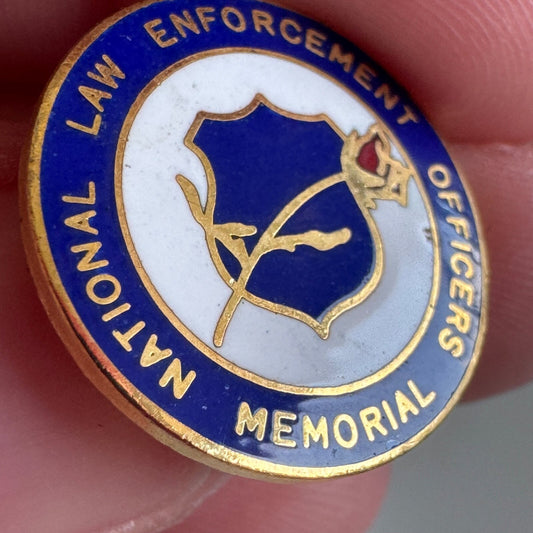 Vintage National Law Enforcement Officers Memorial Lapel Pin