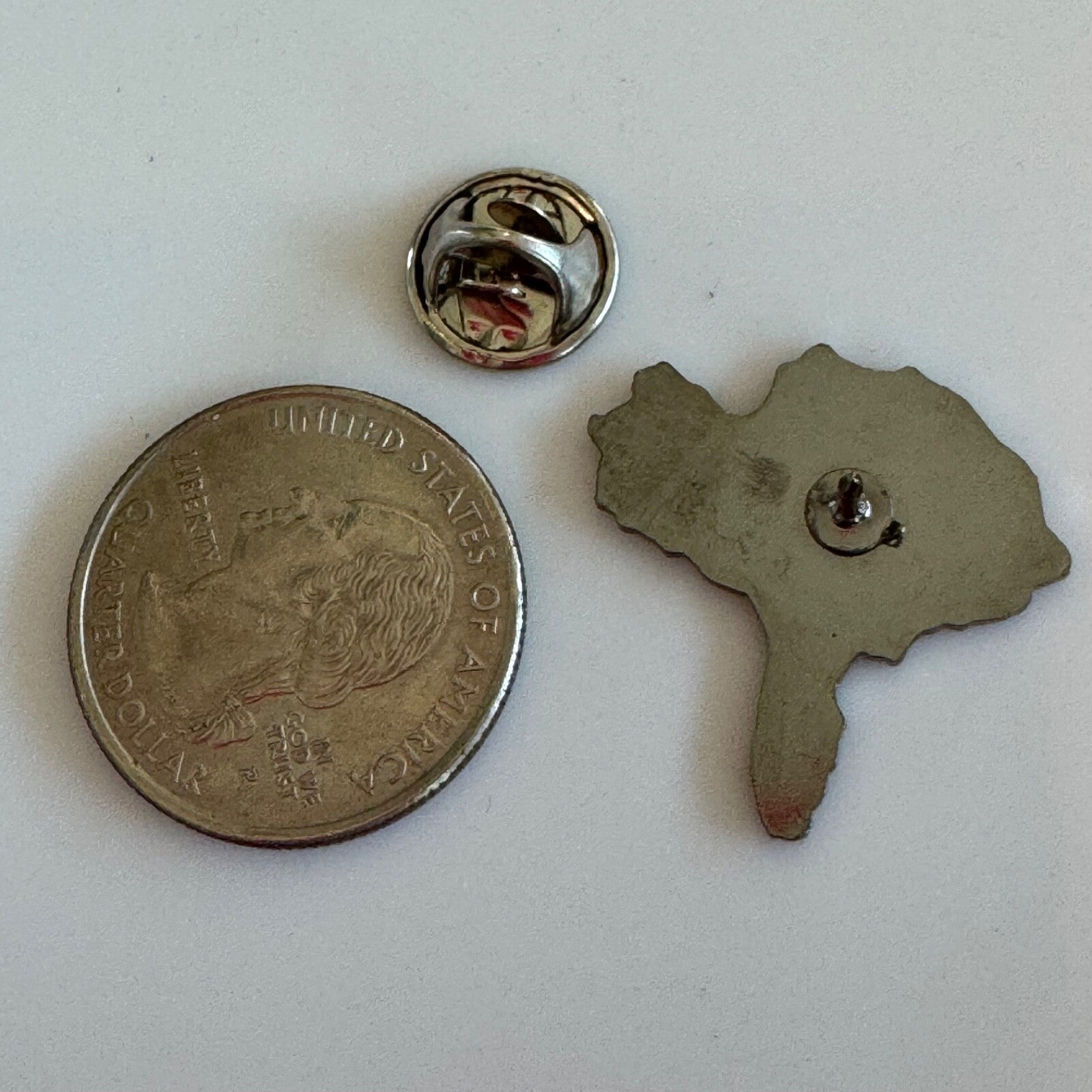 SEJ United Methodist Church Regional Blue Map Pin Southeastern Jurisdiction RARE