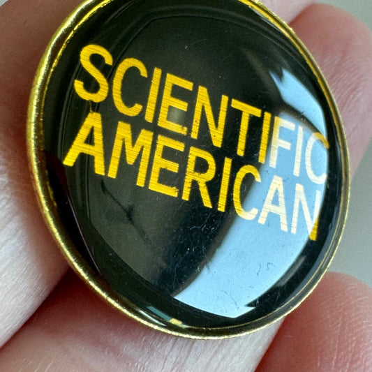 Vintage Scientific American Lapel Pin 