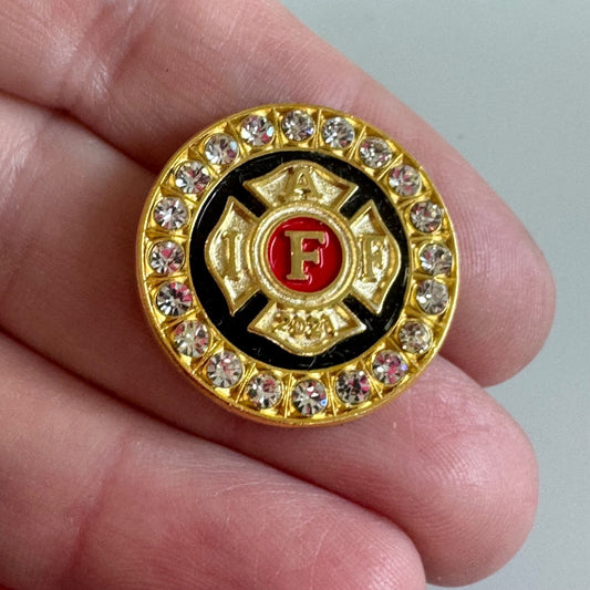 IAFF POLITICAL ACTION LAPEL PIN FIREFIGHTERS 2021 LEADERSHIP CIRCLE