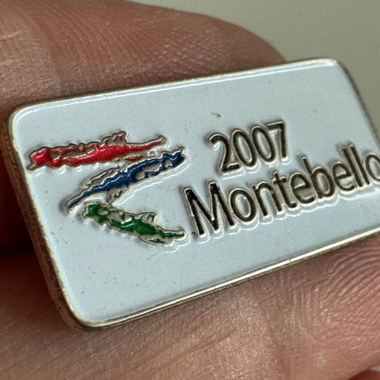 2007 Montebello Lapel Pin Bus Roadeo ? Ski ?