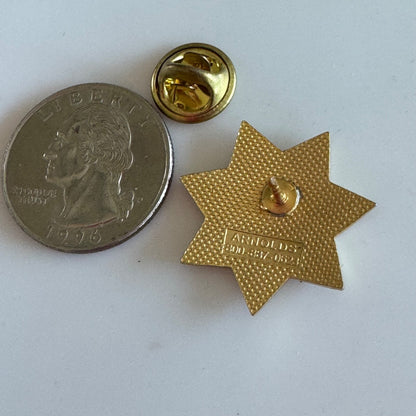 Vintage El Dorado County Sheriff Eureka Lapel Pin Badge