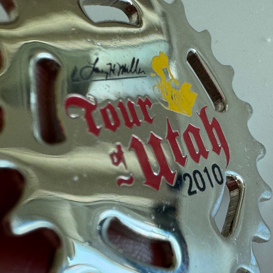 2010 Tour of Utah Bicycle Cycling Lapel Pin 