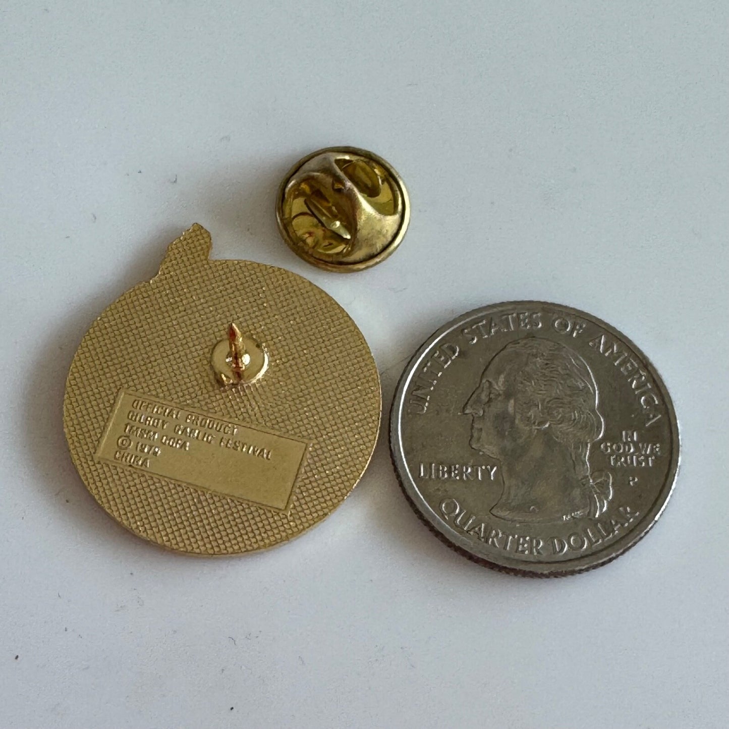Vintage 1999 Gilroy Garlic Festival Souvenir Lapel Pin California