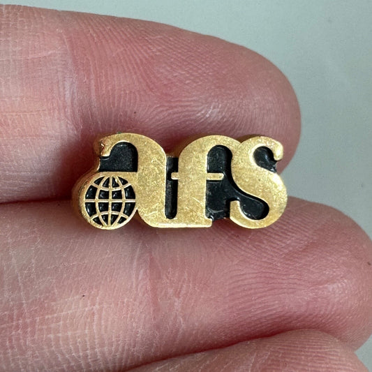 Vtinage AFS American Field Service Intercultural Programs Logo Lapel Pin