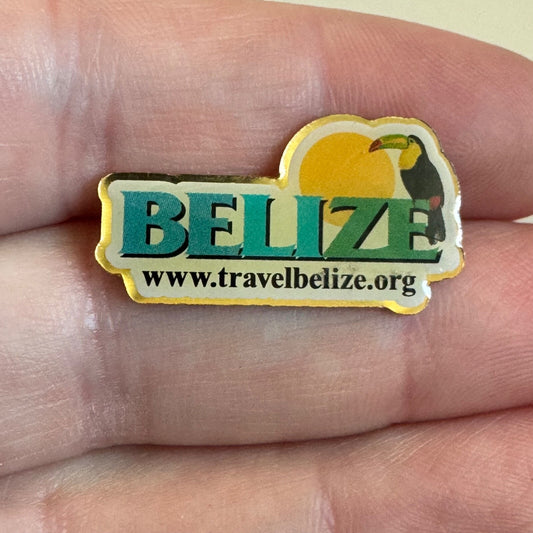 Belize Souvenir Tourist Lapel Pin Toucan