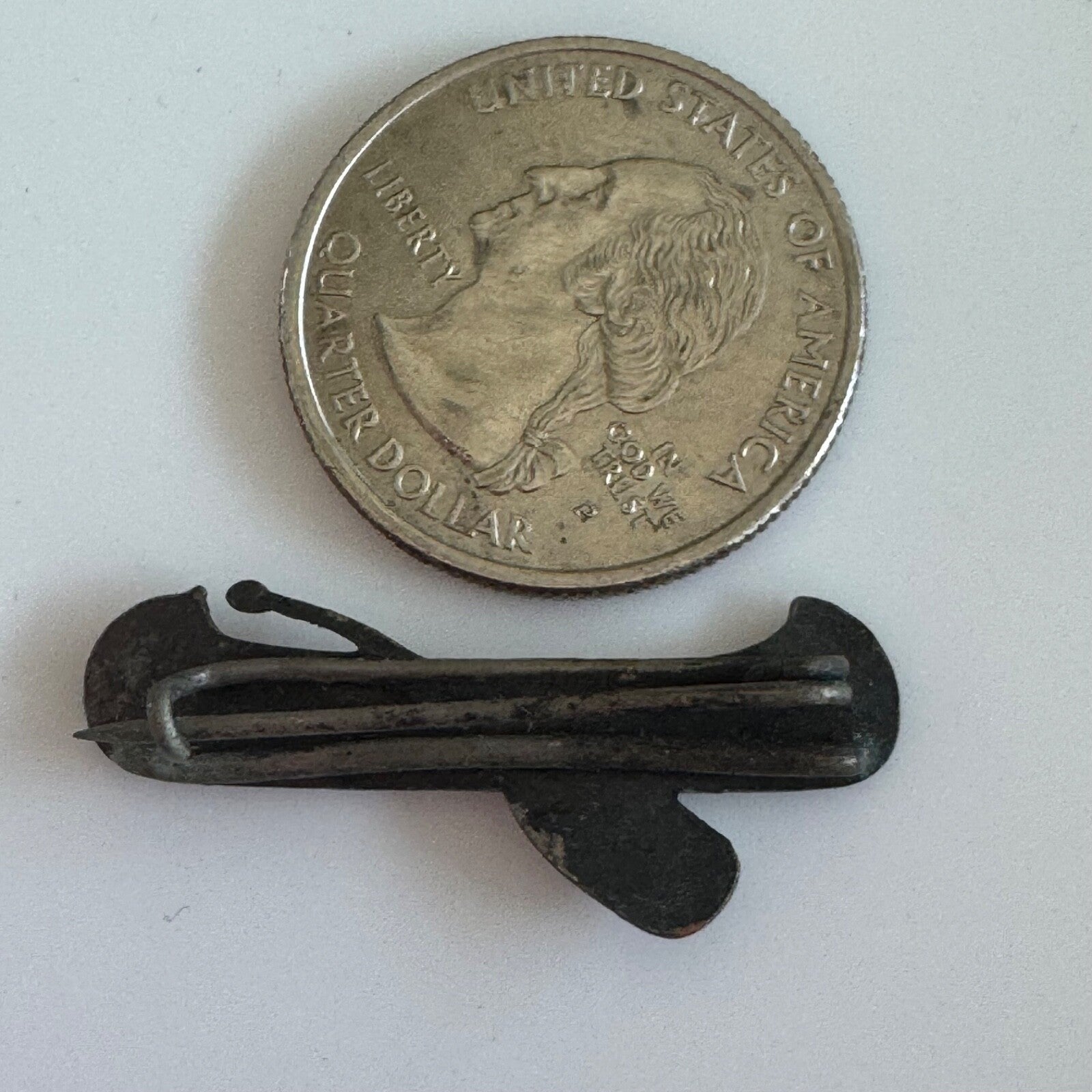 Vintage Midland Boat Works Canoe Lapel Pin RARE