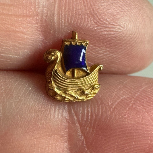 Early Alpha Kappa Psi Screwback Pledge Pin New Member Gold Tone