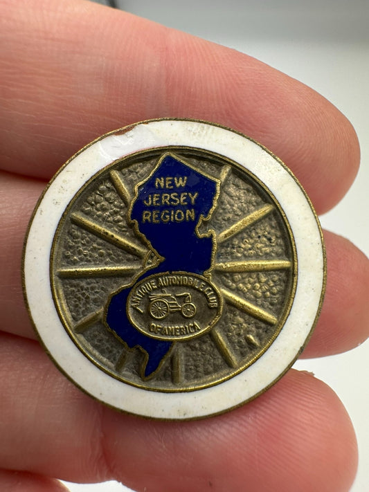 Vintage Antique Automobile Club of New Jersey Coin Token Enamel