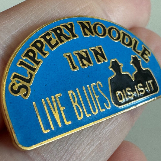 Slippery Noodle Inn Live Blues Lapel Pin – Indianapolis, Indiana