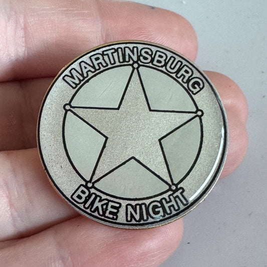 Martinsburg Bike Night Lapel Pin – Martinsburg, West Virginia