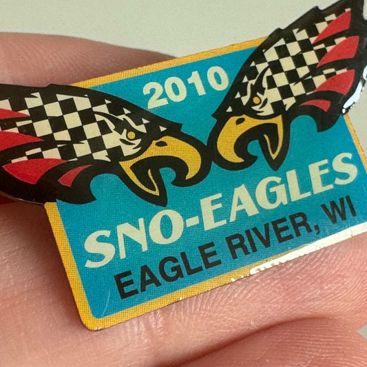 2010 Sno-Eagles Eagle River Wisconsin Lapel Pin