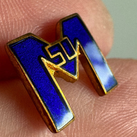 Vintage University of Michigan Wolverines 1950 Union Lapel Pin Tie Tack