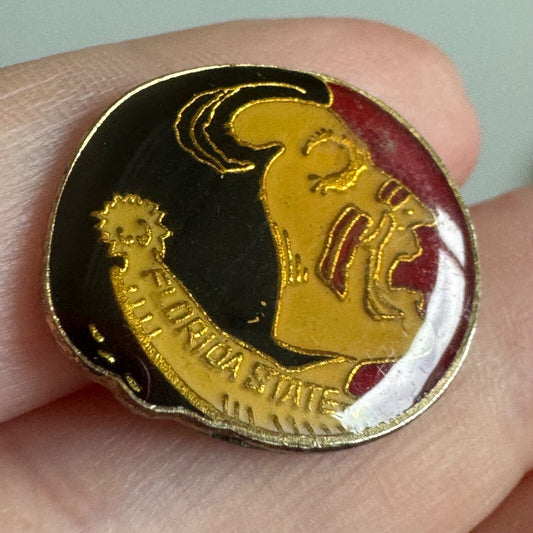 Vintage Florida State Seminoles Logo Pin