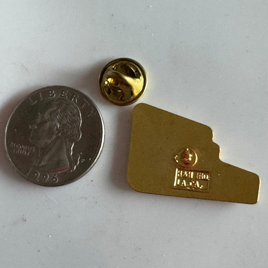 Vintage 1990 California Firefighters Burn Relay Lapel Pin 