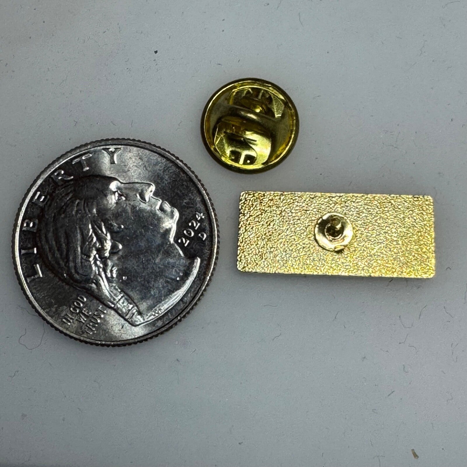 Vintage National Geographic Channel Logo Lapel Pin RARE