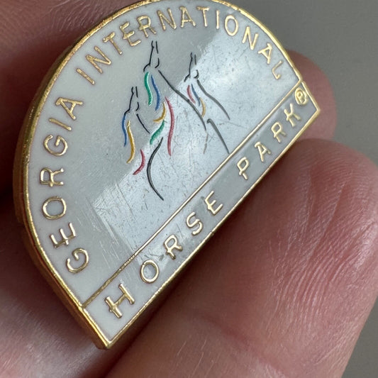 Georgia International Horse Park Lapel Pin Logo
