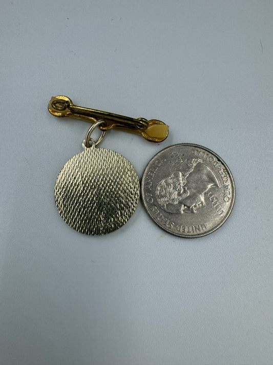 Vintage LORELEY St Goar GERMANY Souvenir Lapel Pin Rhine River Goarshausen
