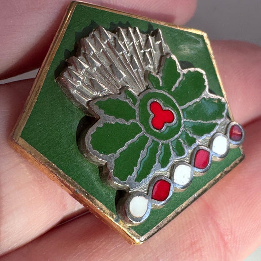 Ohio National Guard U.S. Army DUI Pin N.S. Meyer