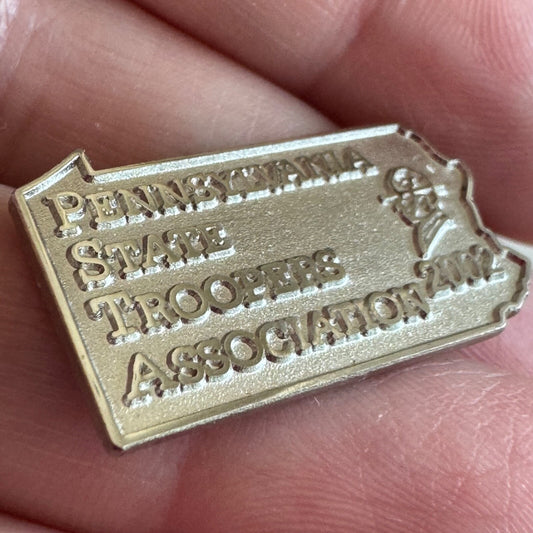2002 Pennsylvania State Troopers Association Lapel Pin