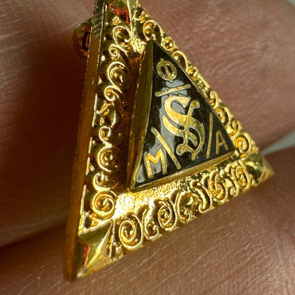 Vintage Phi Mu Alpha Sinfonia Music Fraternity Lapel Pin