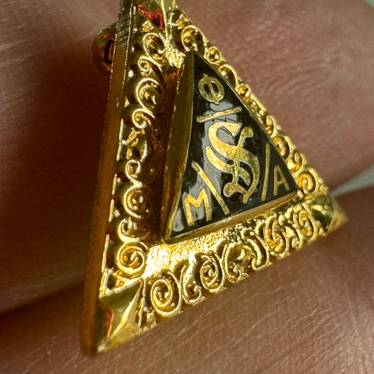 Vintage Phi Mu Alpha Sinfonia Music Fraternity Lapel Pin