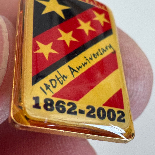140th Anniversary of Antietam Lapel Pin 1862-2002 