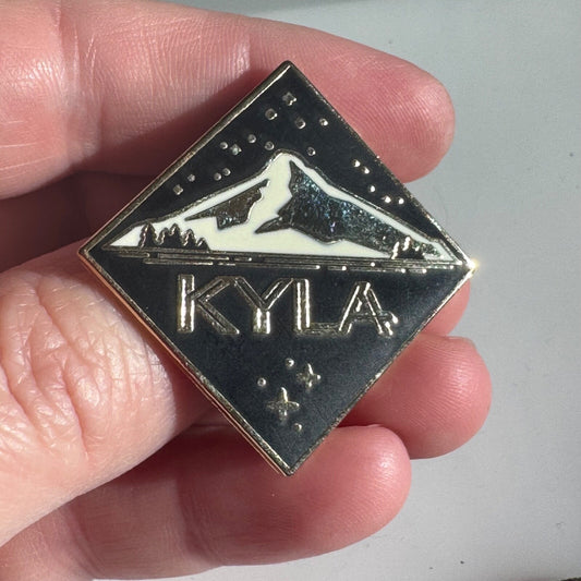 Kyla Kombucha Logo Lapel Pin Advertising
