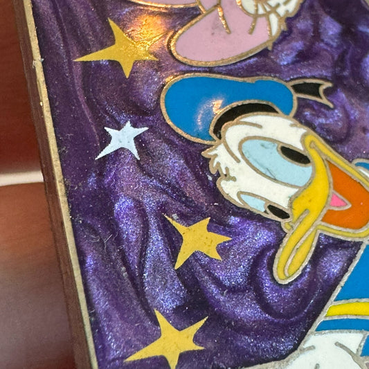 2014 AAA Disneyland Donald Daisy Duck Lapel Pin