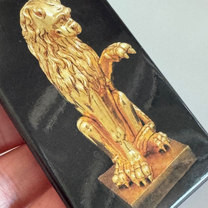 Lion from the Castrum Doloris Art in Poland Lapel Pin Walters Gallery Museum